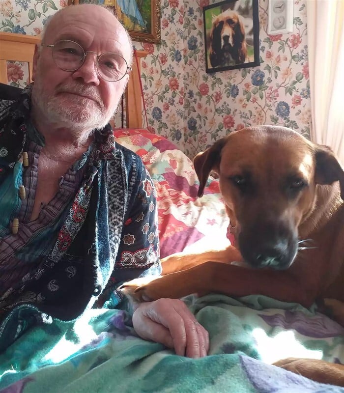 Megmentette idős gazdáját a kutya, miután elájult