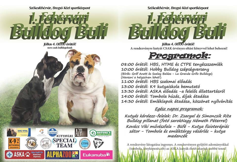 I. Fehérvári Bulldog Buli