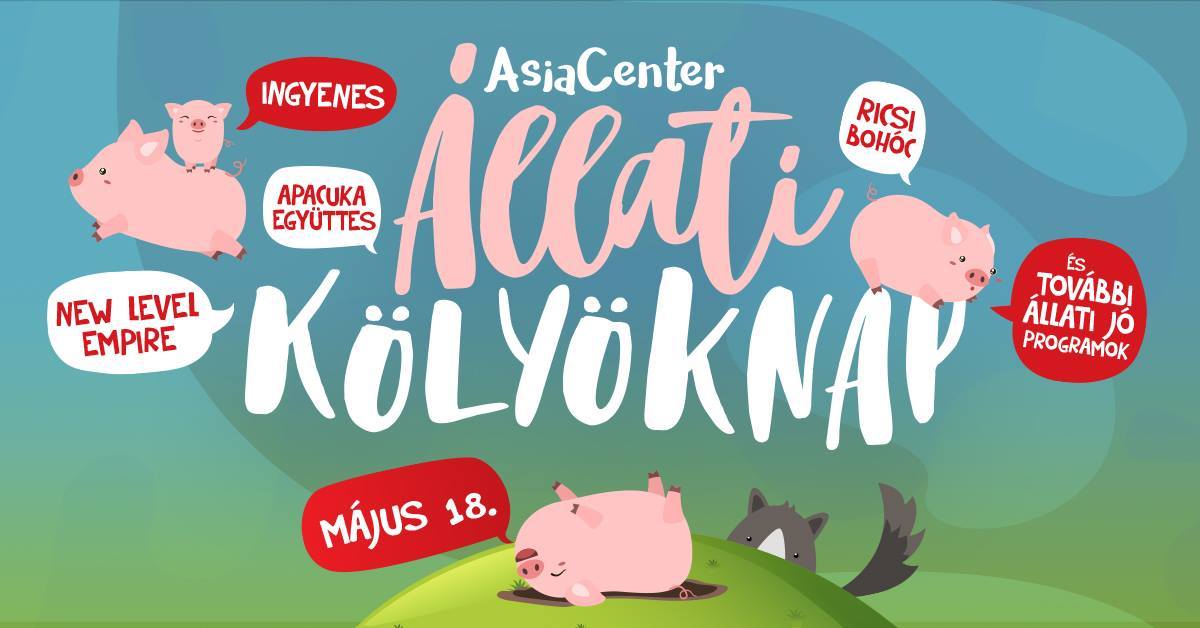 3. Állati Kölyöknap az AsiaCenterben 2019