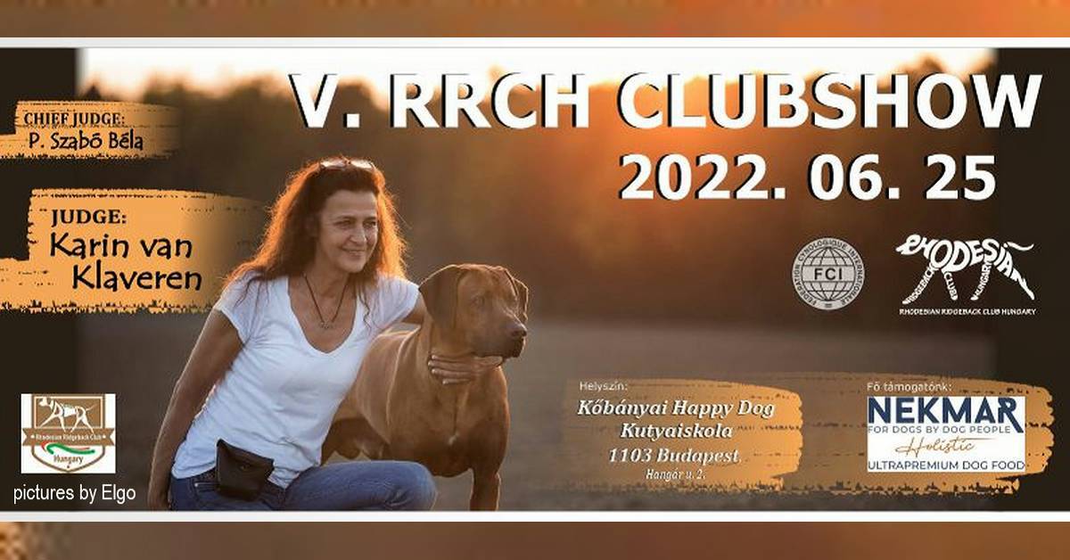 V. RRCH CLUBSHOW 2022