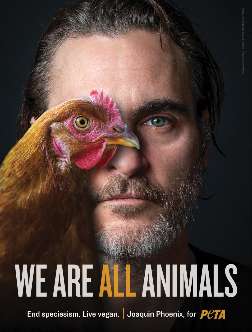 Joaquin Phoenix minden lehetőséget megragad, hogy szót emeljen az állatok jogaiért