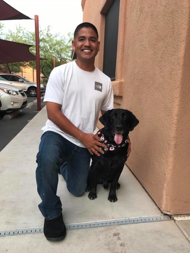 Katona és kutyája 6 év után találkoztak újra