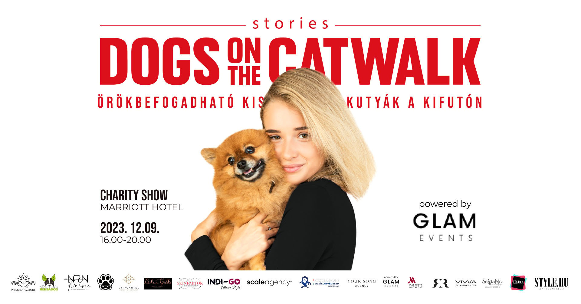  Stories I Dogs on the catwalk powered by GLAM events 