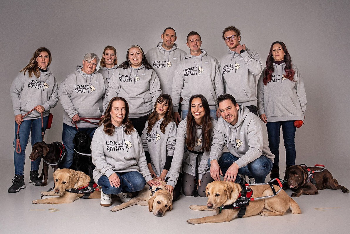 11 éves a Dorko vakvezető kutyákat segítő programja 