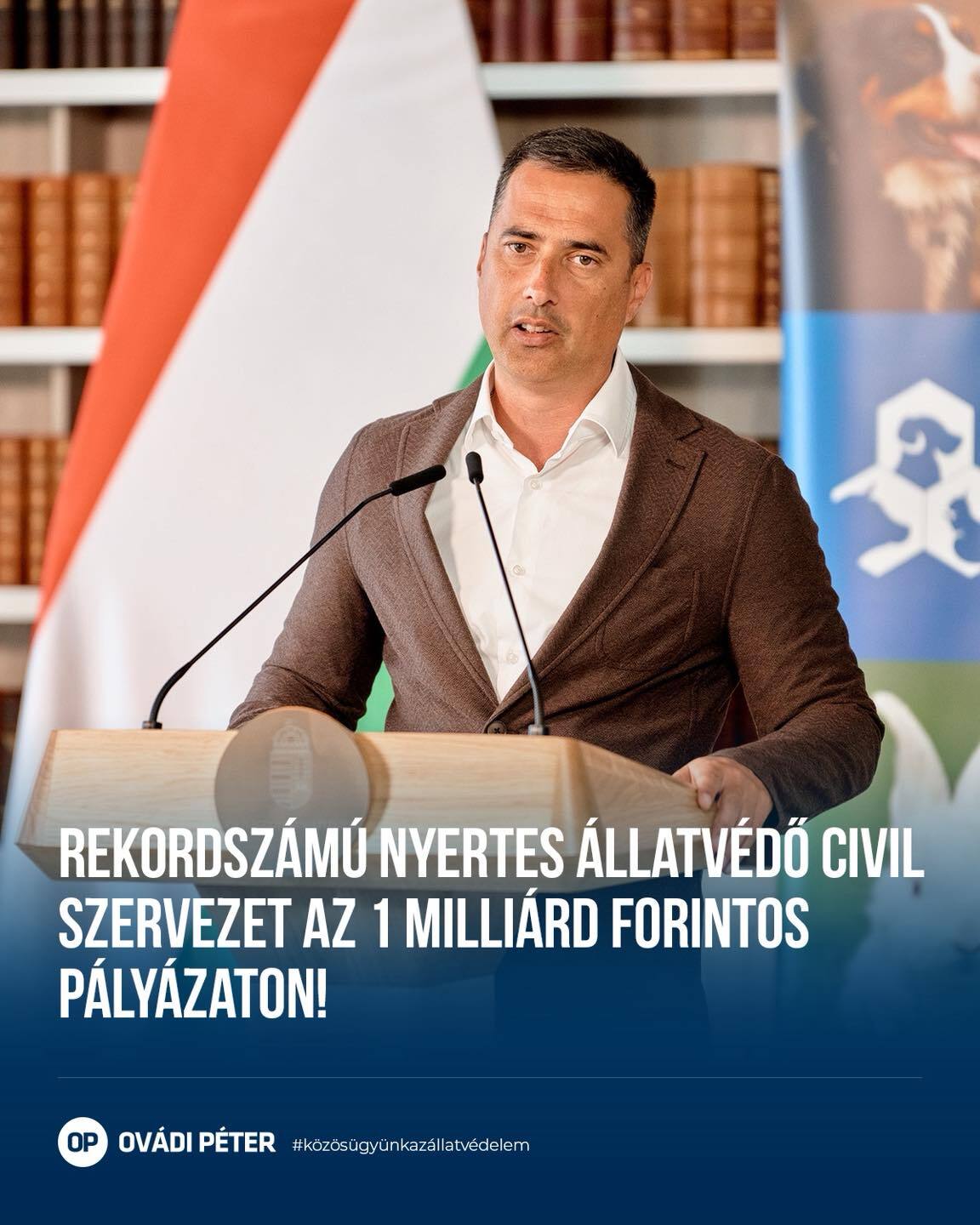 Ovádi Péter az egymilliárd forintos pályázat tájékoztatóján