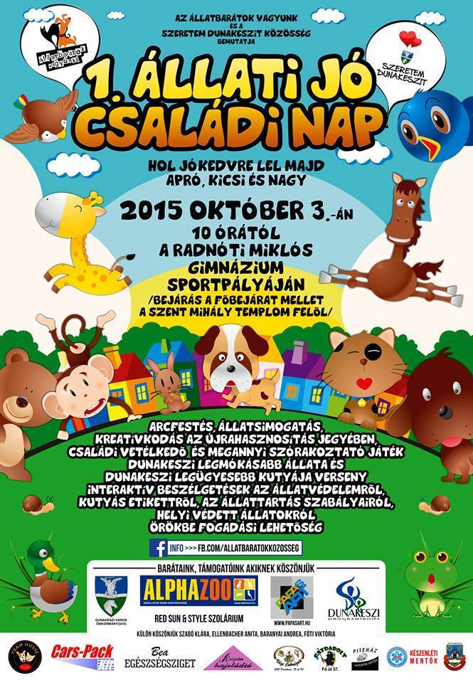  I. Állati Jó Családi nap