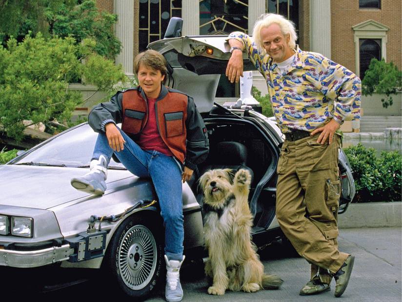 Vissza a jövőbe - Marty McFly, Einstein a kutya és Doki