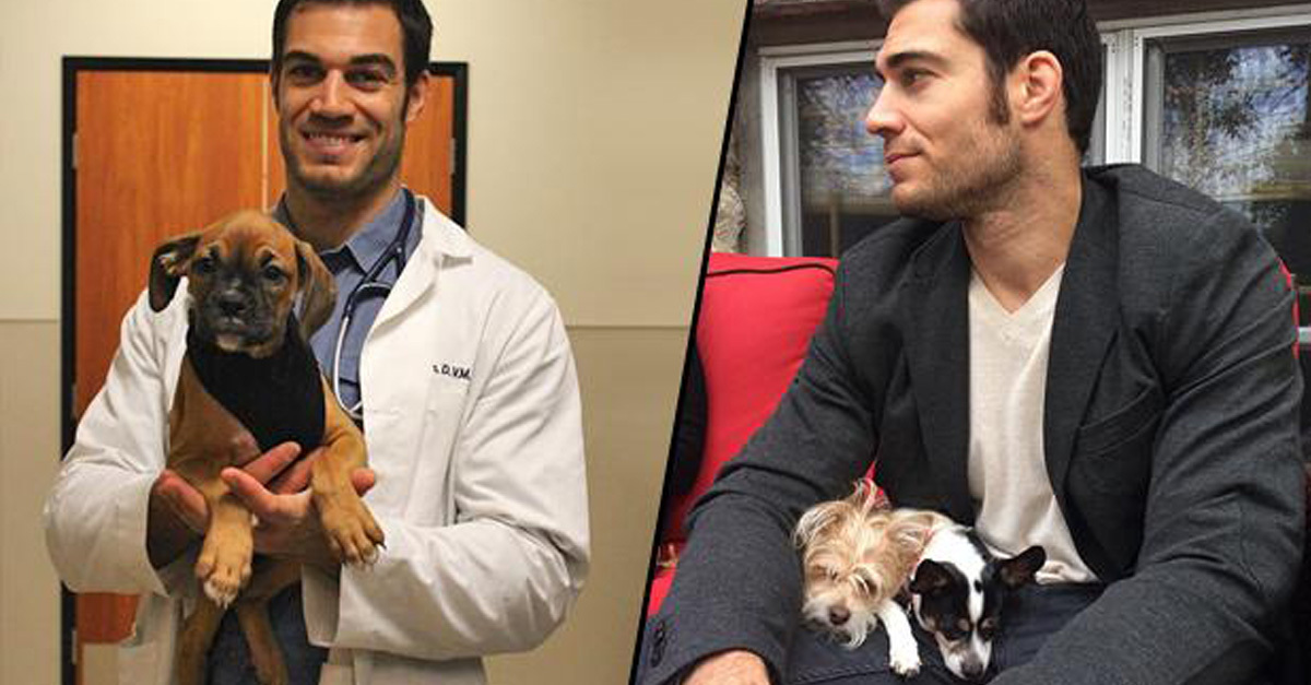 Dr Evan Antin - a jóképű állatorvos, akiért megőrül az internet