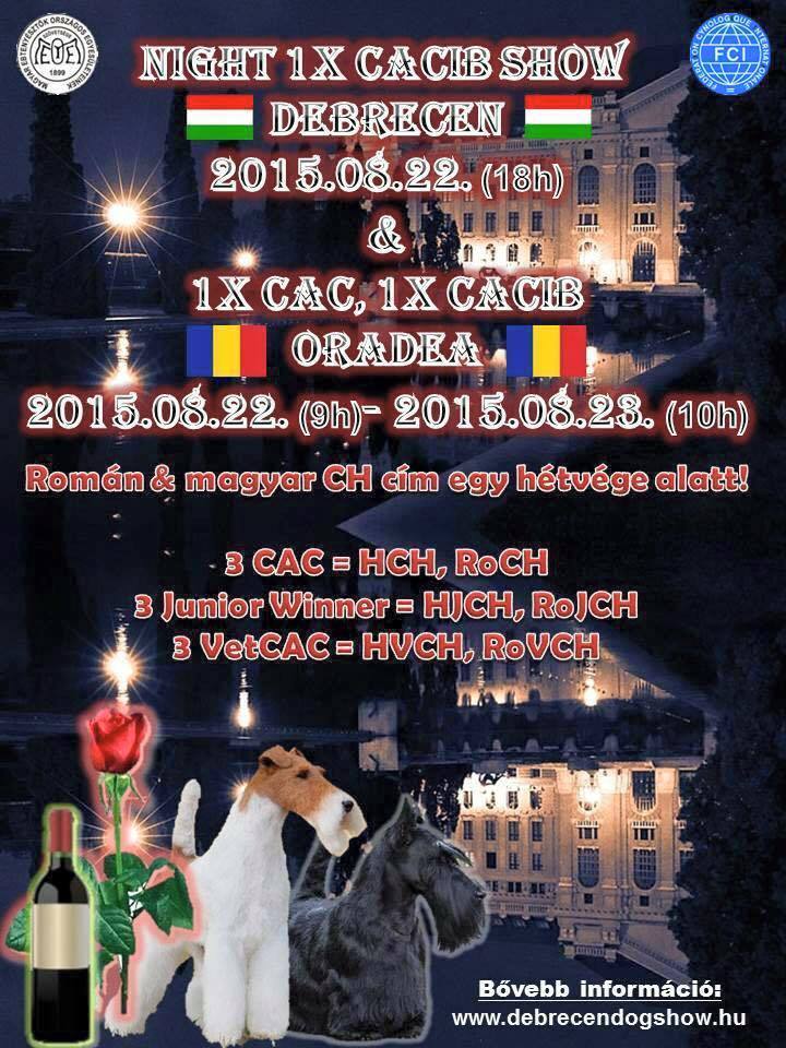 Éjszakai CACIB Debrecen 2015