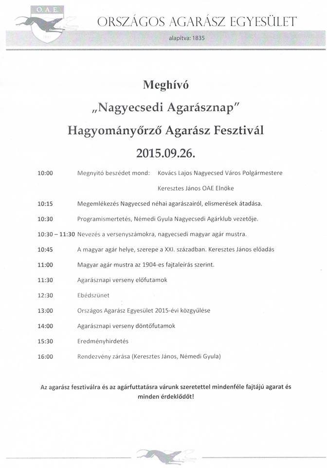 Nagyecsedi Agarásznap
