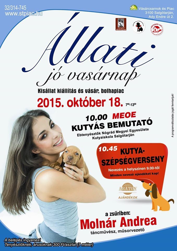 Állati Jó Vasárnap 2015. október