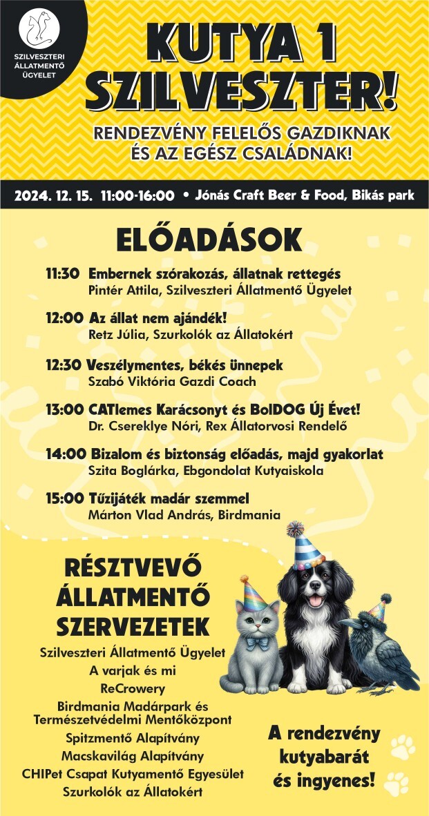 kutya 1 szilveszter programok kutya 1 szilveszter programok