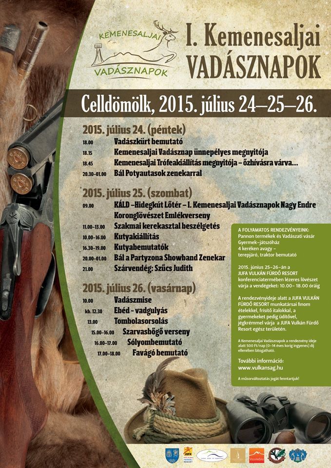 I. Kemenesaljai Vadásznapok