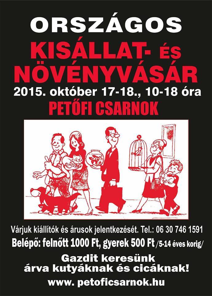 Országos Kisállat- és Növényvásár 2015
