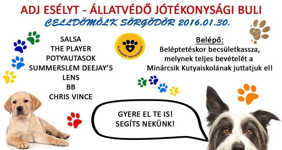 Állatvédő Jótékonysági Buli