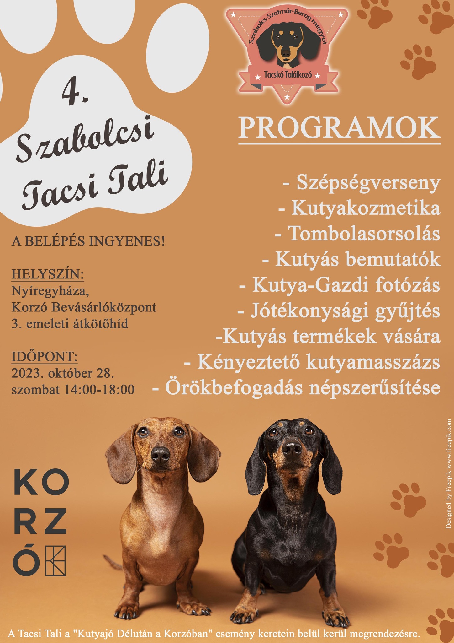 4. Szabolcsi Tacsi Tali plakát