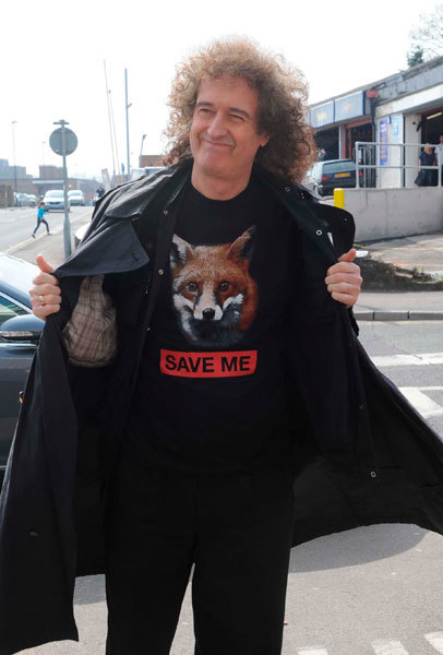 Brian May alapította a Save me csoportot, ami a róka- és borzvadászatok ellen kampányol Brian May alapította a Save me csoportot, ami a róka- és borzvadászatok ellen kampányol