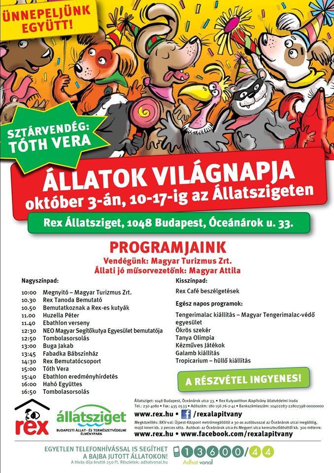  Állatok Világnapja