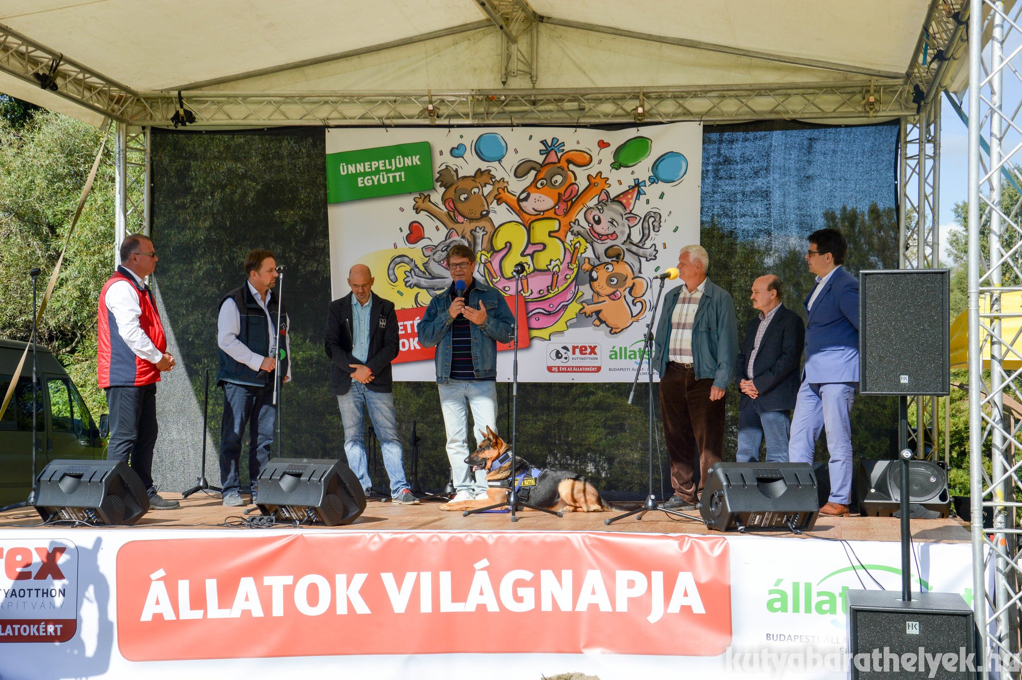 Dr. Rex és Varga Károly is az Alapítvánnyal ünnepelt