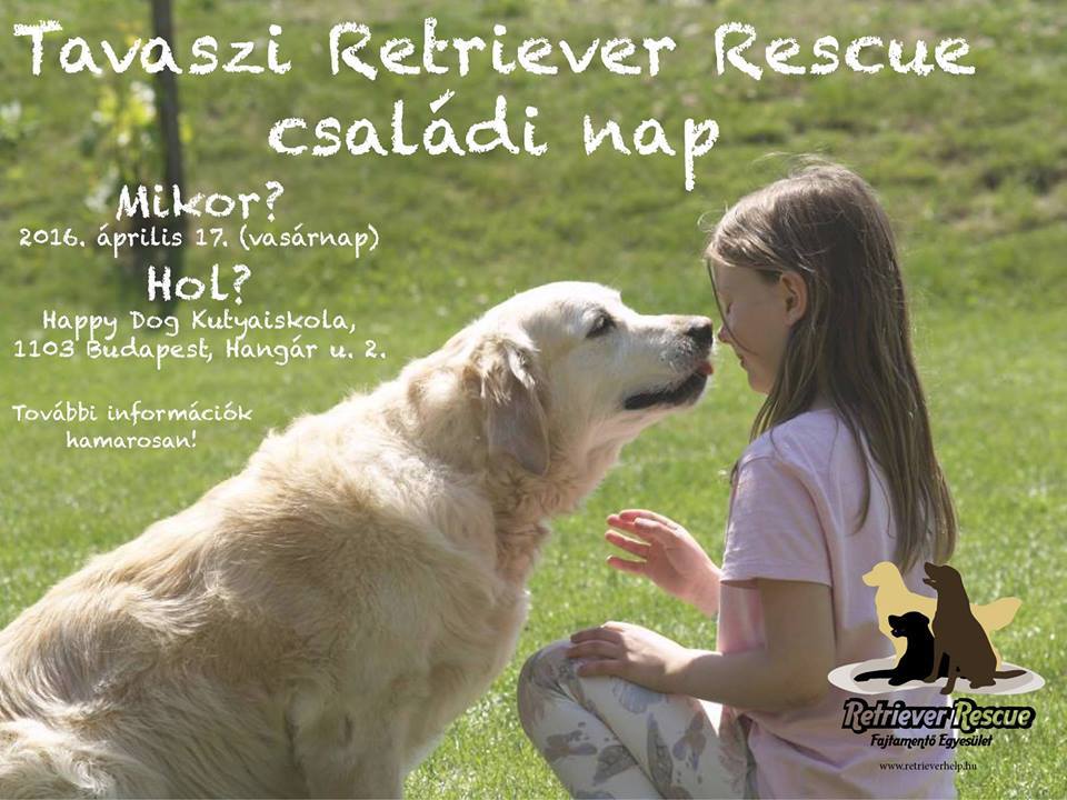 Tavaszi Retriever Rescue családi nap