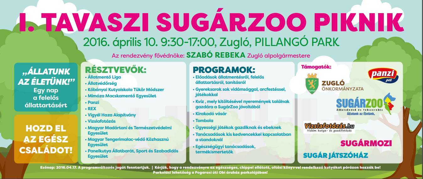  I. Tavaszi SugárZoo Piknik