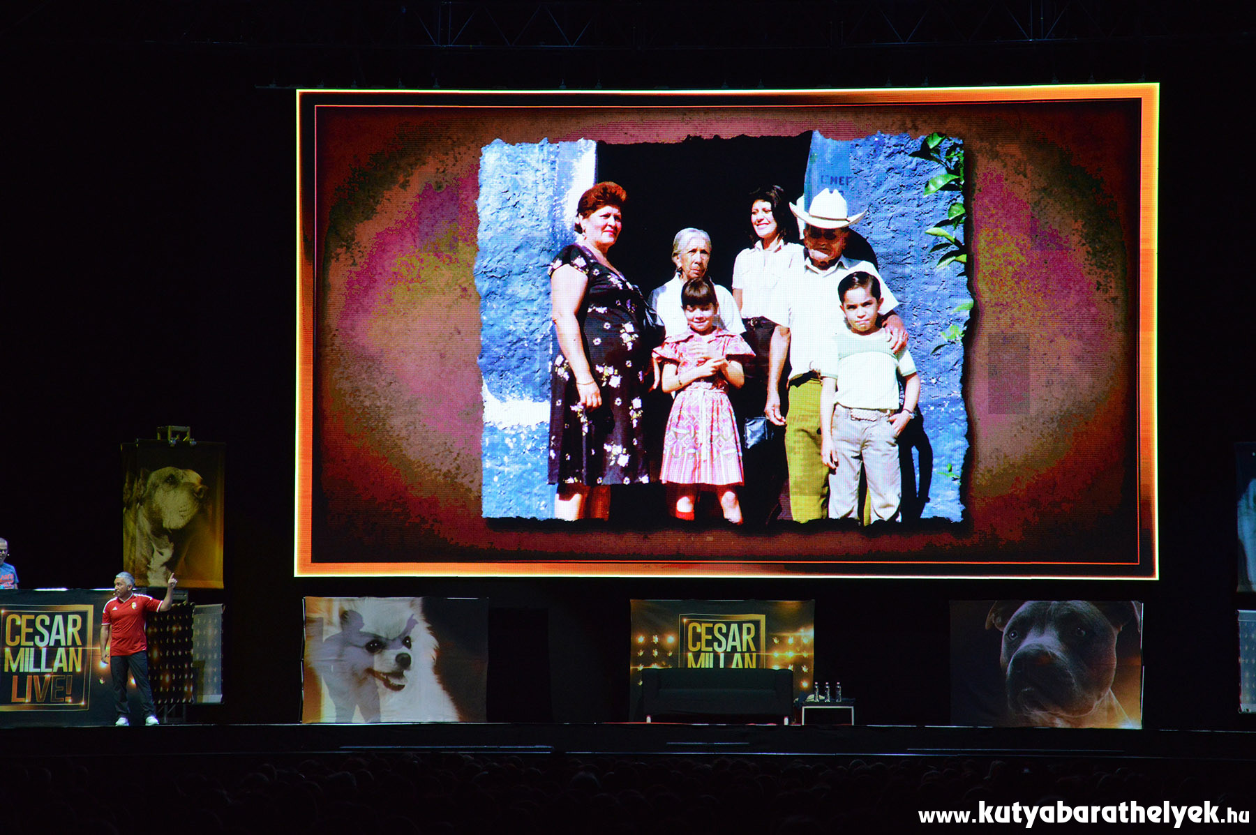 Cesar Millan Live Budapest - A gyermek Cesar és családja Mexikóban