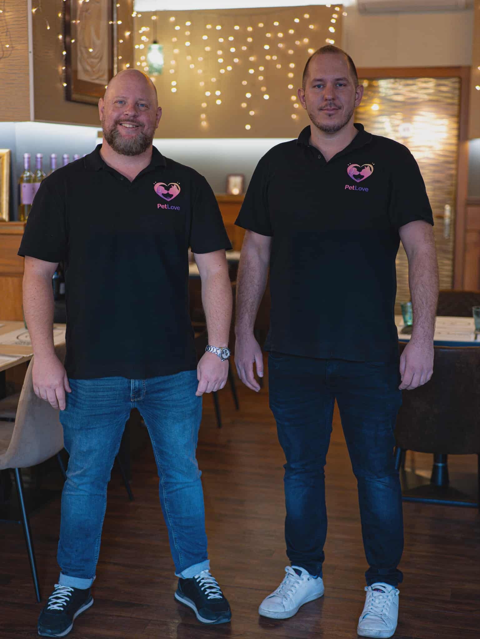 Janka Miklós és Iski Balázs a PetLove alapítói