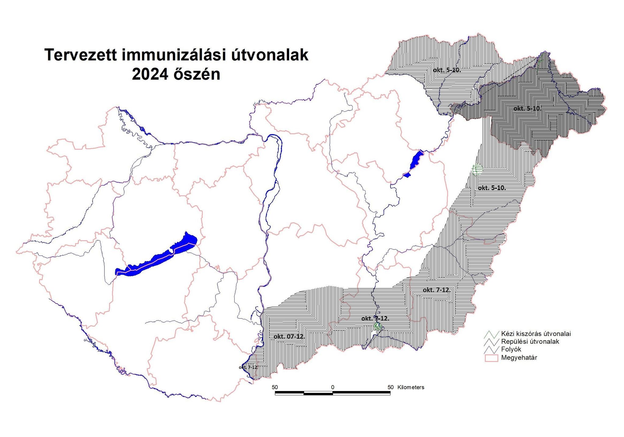 A rókák veszettség elleni őszi immunizálása 2024. október 5-én kezdődik 