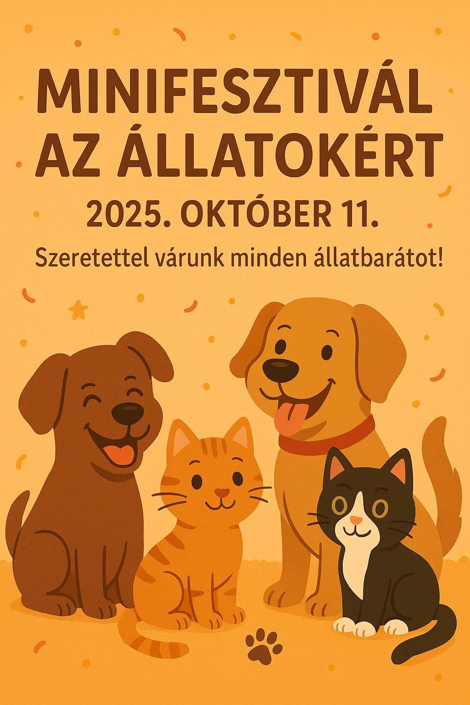 Minifesztivál az állatokért