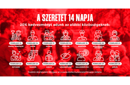"A szeretet 14 napjával" ünnepli a Dorko a hazai közönségekben rejlő erőt "A szeretet 14 napjával" ünnepli a Dorko a hazai közönségekben rejlő erőt
