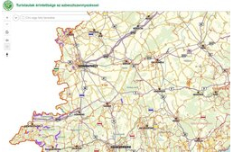 Turistaútak és az azbesztszennyezés, íme a térkép