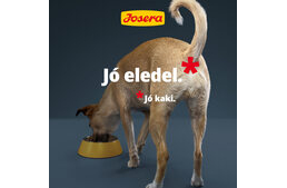 Jó eledel. Jó kaki.: a Josera a kutyák emésztésének látható jeleire hívja fel a figyelmet Jó eledel. Jó kaki.: a Josera a kutyák emésztésének látható jeleire hívja fel a figyelmet