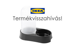 Fulladásveszély miatt visszahívja a kisállatoknak tervezett LURVIG vízadagolót az IKEA 