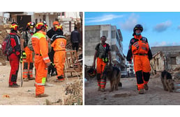 Megérkeztek a magyar mentőcsapatok és kutyáik Líbiába